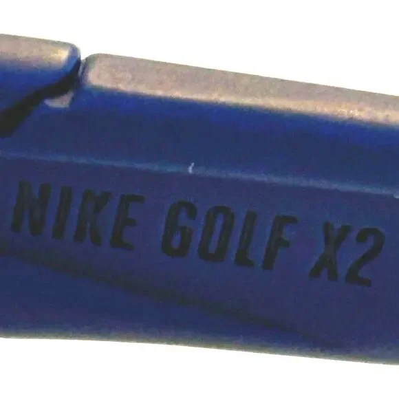 Nike Golf X2 EV0871-401 Sunglasses, Matte Mdnt Navy/Slvr Frame, Golf Tint Lens